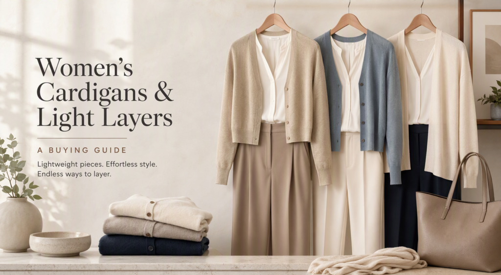 best cardigans for women guide hero image