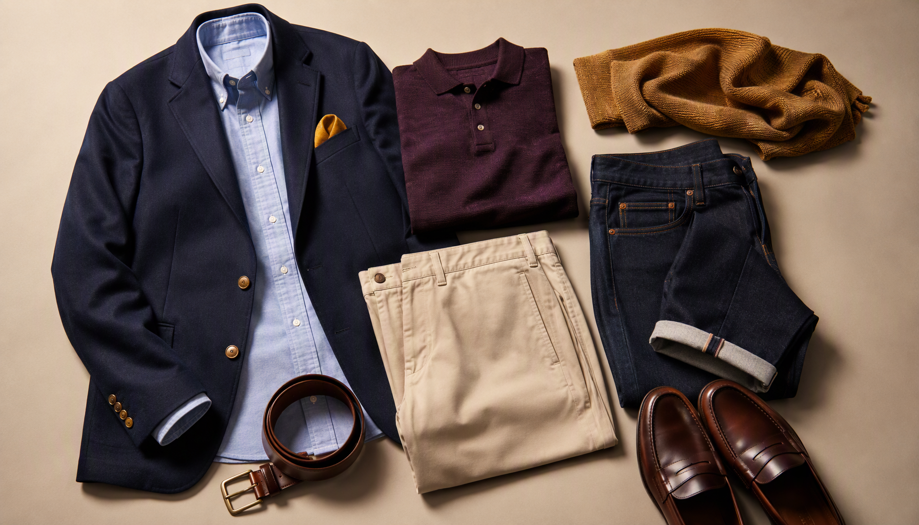 men's style wardrobe guide for work travel and occasions